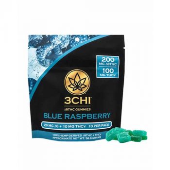 3Chi Blue Raspberry D8 Gummies